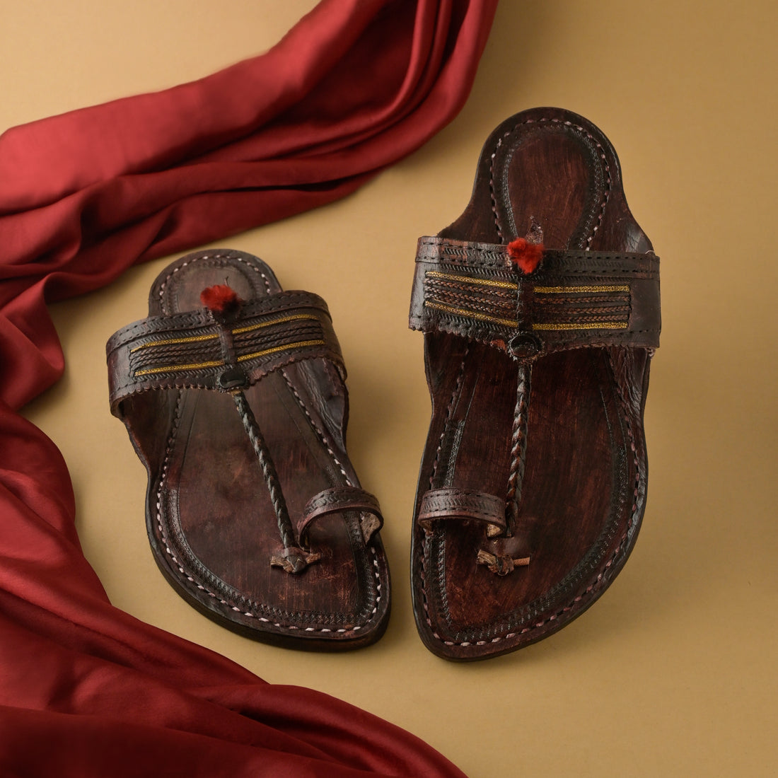The Brown Originals -  Men's Kolhapuris