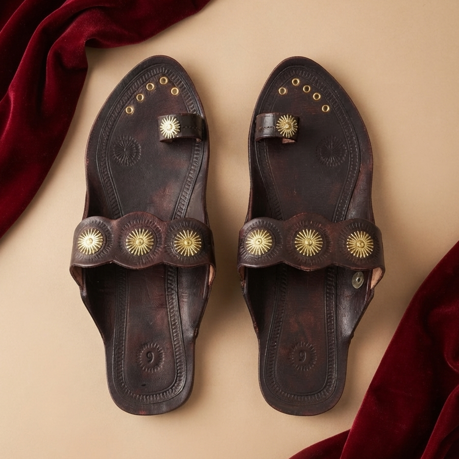 Sunlit Legacy - Women’s Kolhapuris