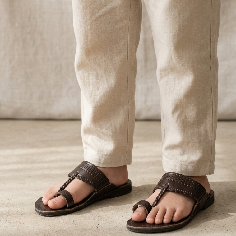 The Urban Classic Kids' Kolhapuris