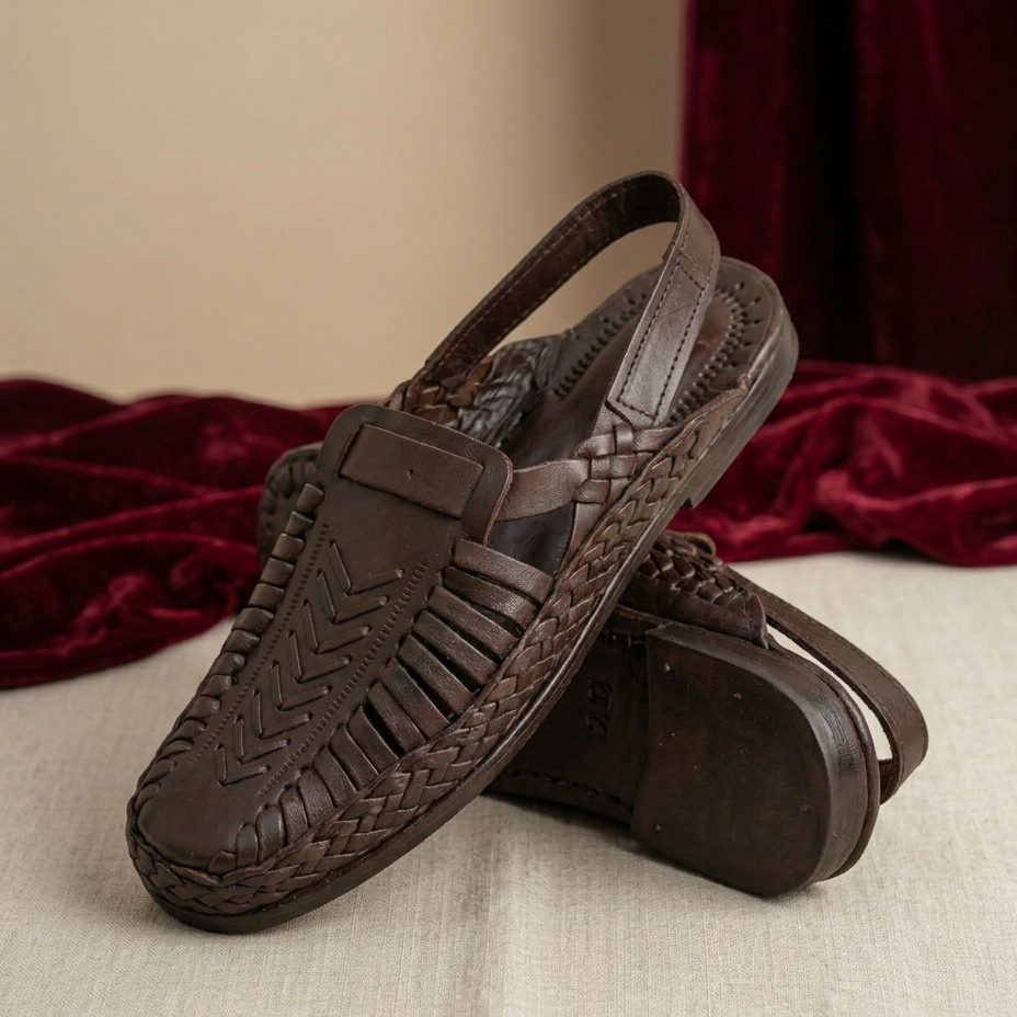 The Classic Weave Men's Leather Slip-ons