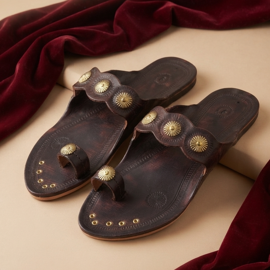 Sunlit Legacy - Women’s Kolhapuris