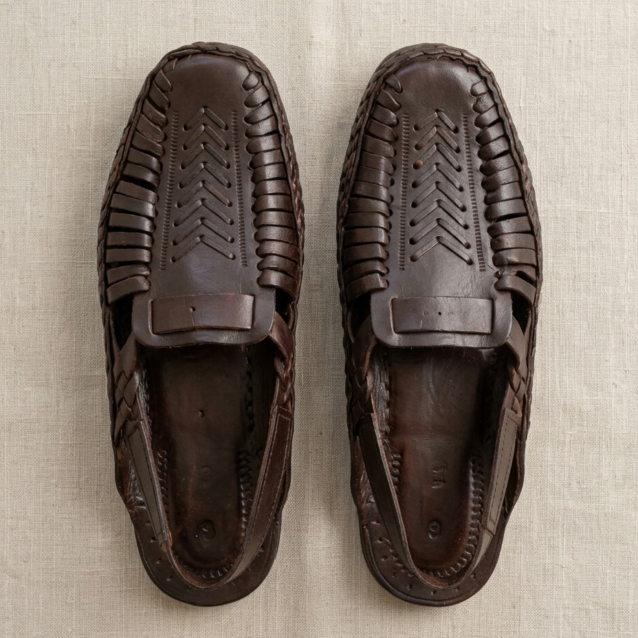 The Classic Weave Men's Leather Slip-ons