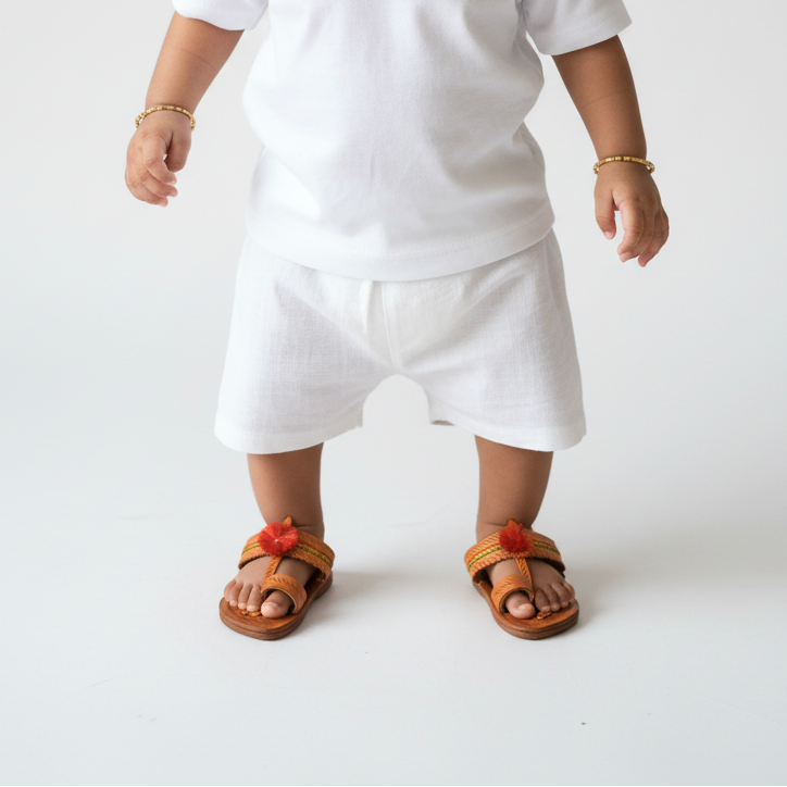 The Little Legacy - Kids' Unisex Kolhapuris