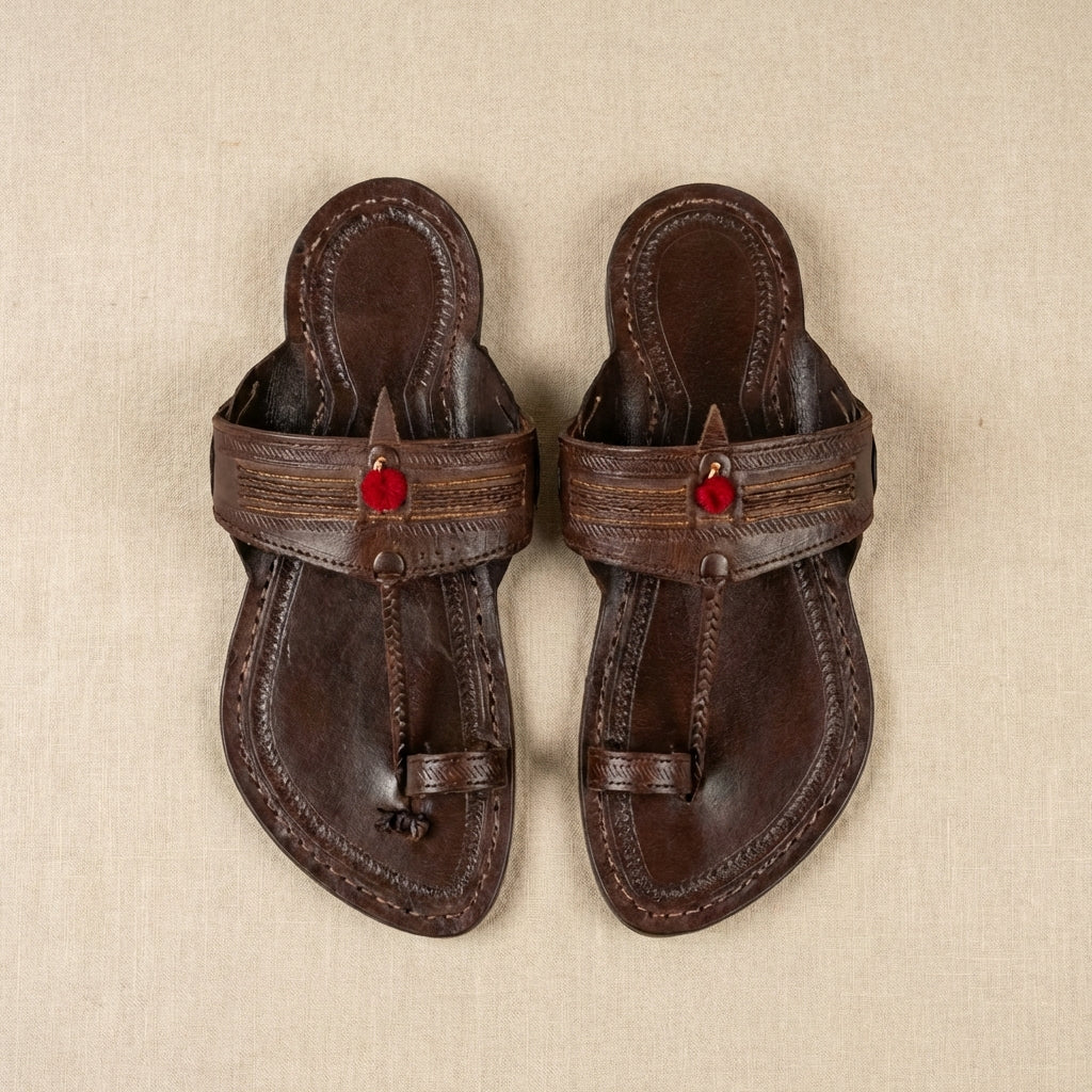The Brown Originals -  Men's Kolhapuris