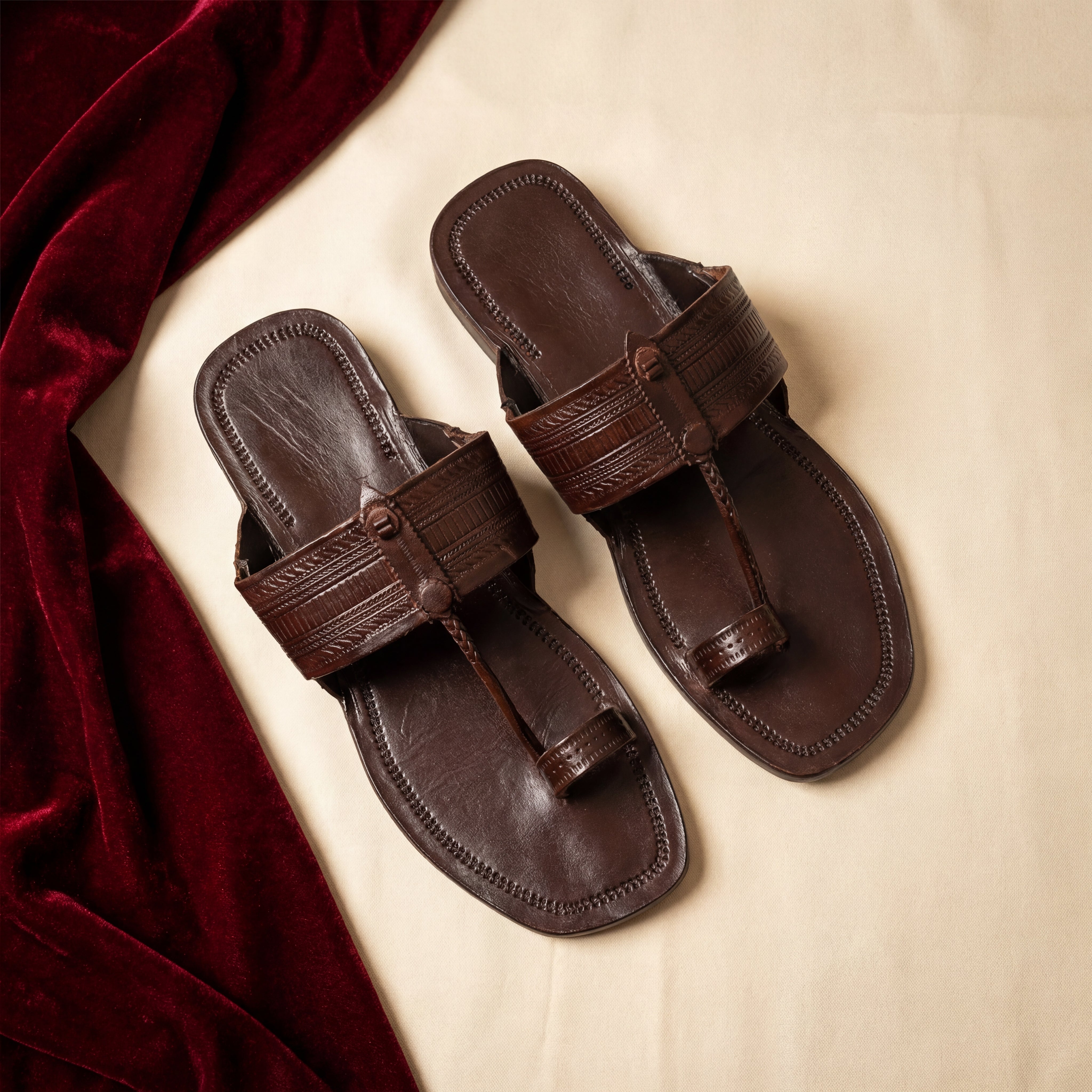 The Tanned Edge - Men's Kolhapuris