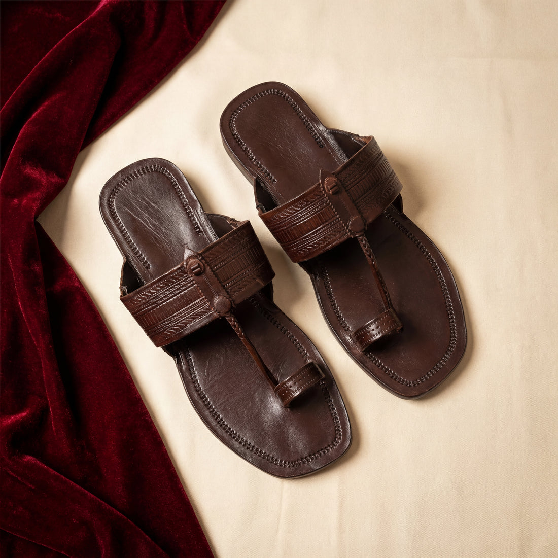 The Tanned Edge - Men's Kolhapuris