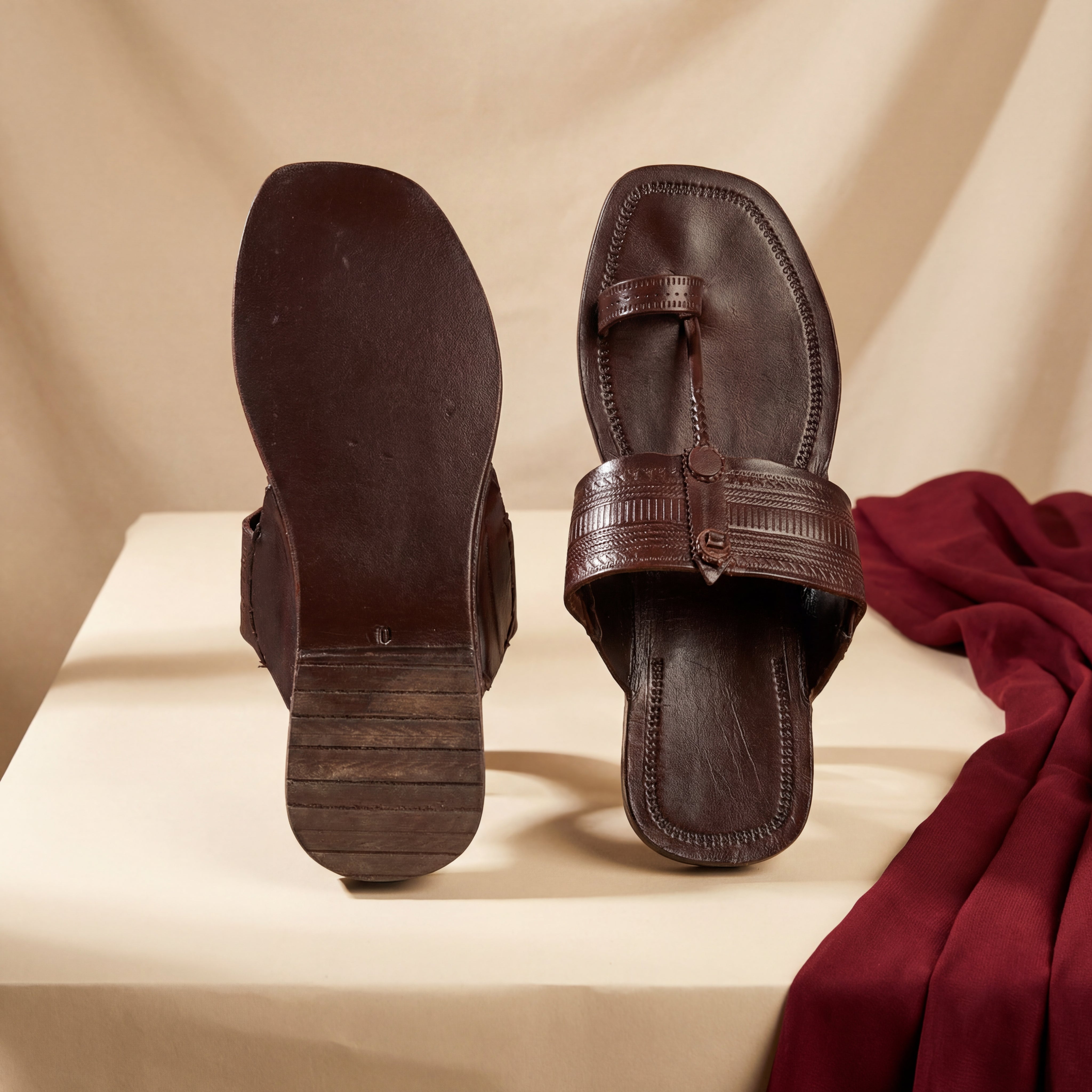 The Tanned Edge - Men's Kolhapuris