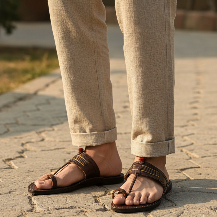 The Brown Originals -  Men's Kolhapuris