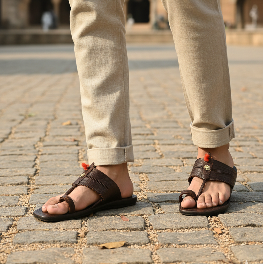 The Carved Craft - Men's Kolhapuris