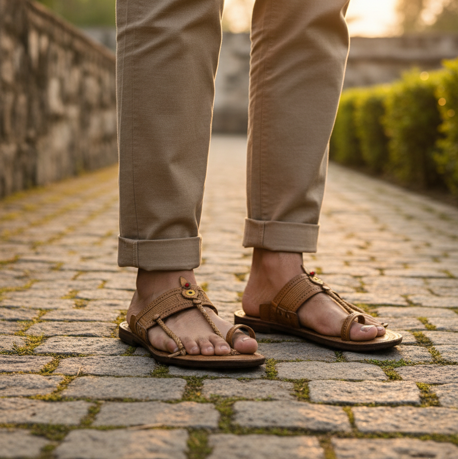 The Rustic Craft - Men's Kolhapuris