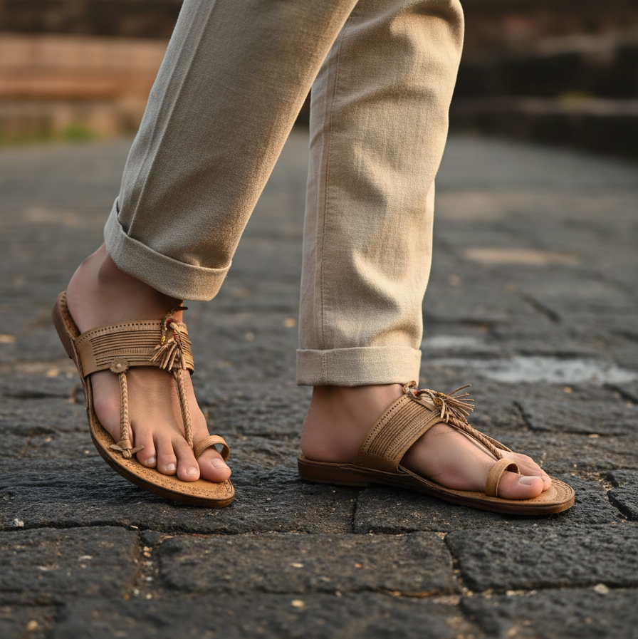 The Rustic Legacy - Men's Kolhapuris