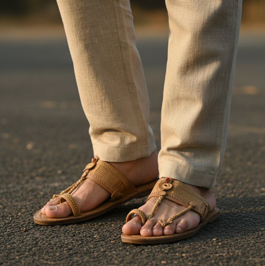 The Rustic Craft - Men's Kolhapuris