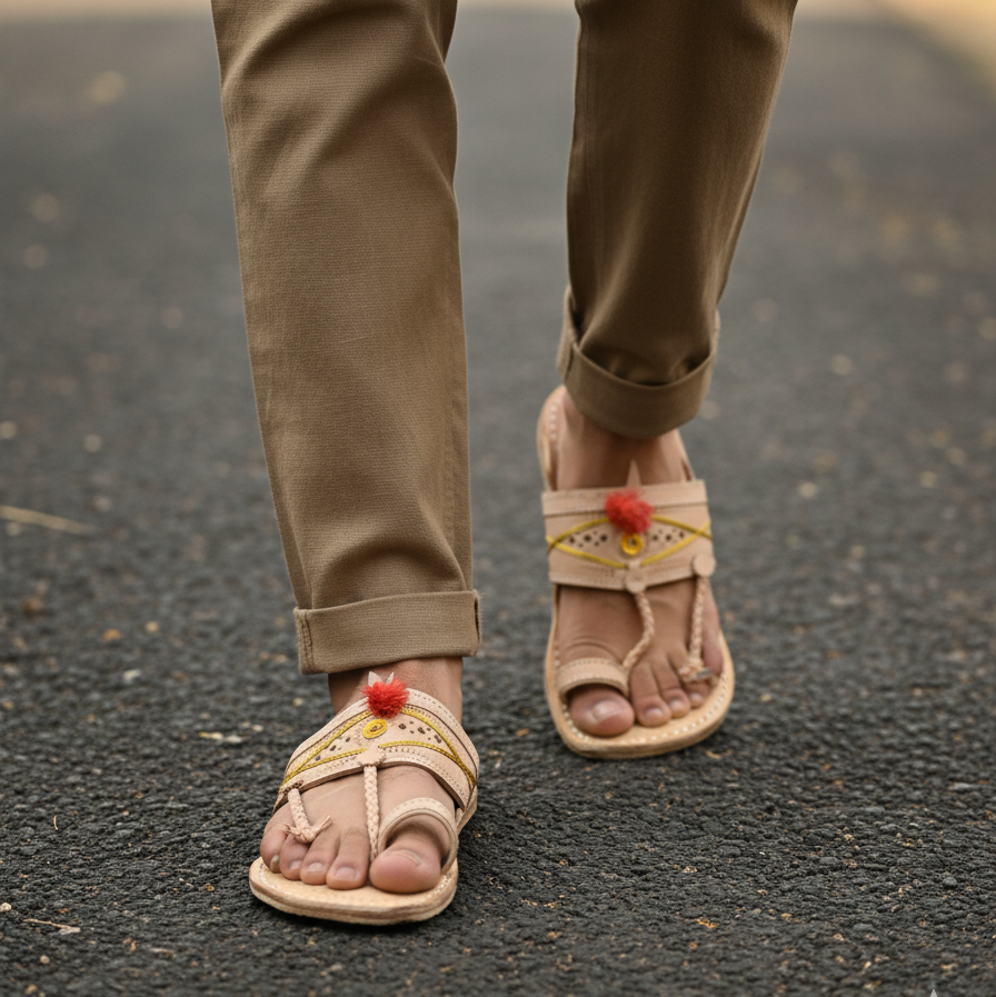 The Light Royal - Men's Kolhapuris