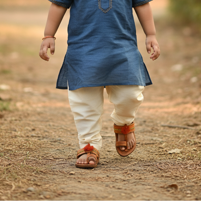 The Little Legacy - Kids' Unisex Kolhapuris
