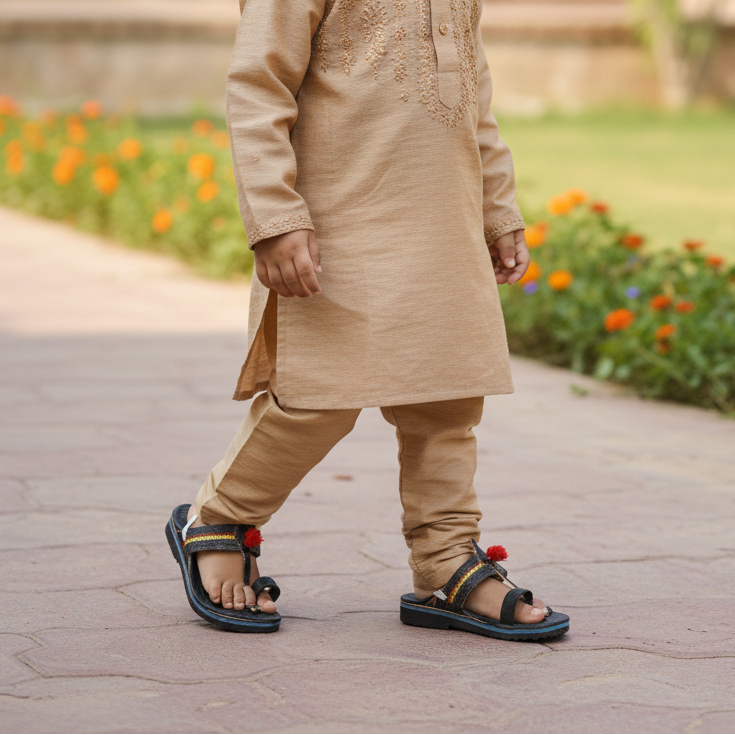 The Classic Mini - Kids' Unisex Kolhapuris