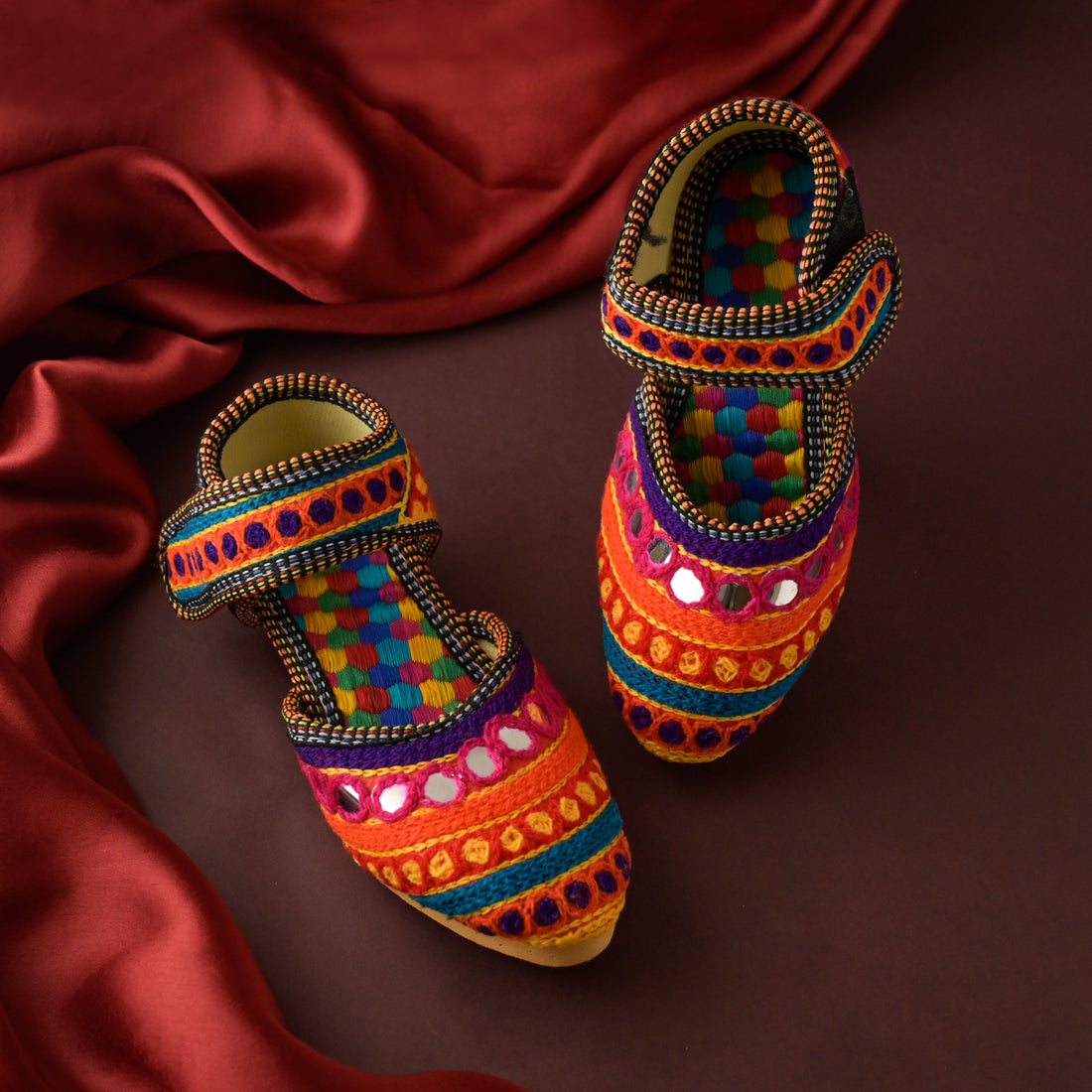 The Tiny Raas - Girls' Kolhapuris